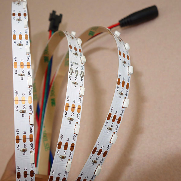 SK6812 RGB DC5V 60LEDs/m Side Emitting Addressable LED Strip Lights - 240 4020SMDs SK6812 RGB DC5V 60LEDs/m Side Emitting Addressable LED Strip Lights - 240 4020SMDs